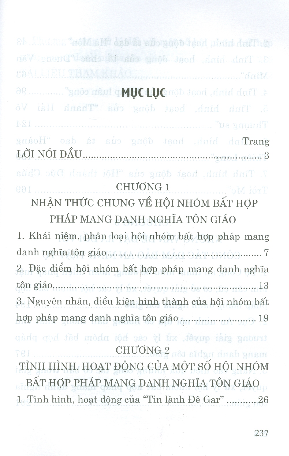 Hội Nhóm Bất Hợp Pháp Mang Danh Nghĩa Tôn Giáo Và Những Vấn Đề Đặt Ra Đối Với Công Tác Đảm Bảo An Ninh Trật Tự