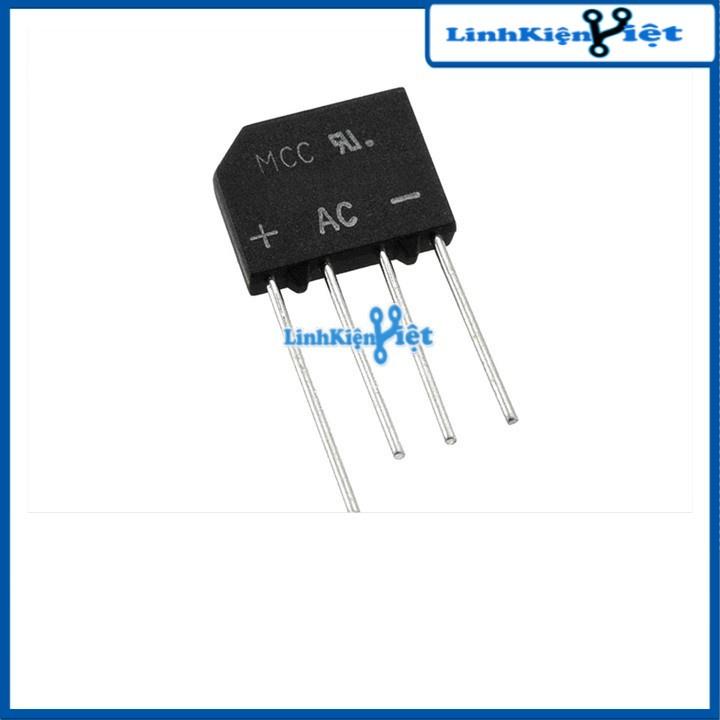 Diode Cầu 2A Dẹt ( KBP206 2A 600)