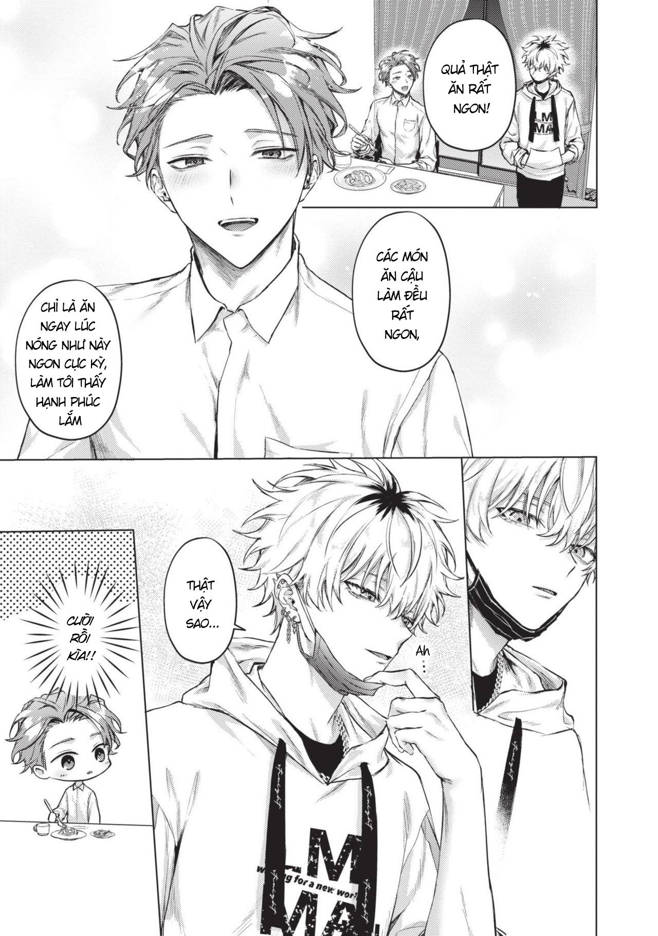 mèo nhỏ dưới ánh hoàng hôn chapter 1 15