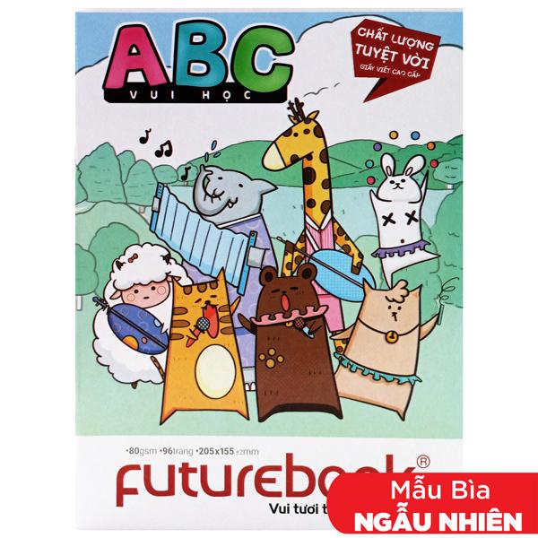 Tập Học Sinh Vui Học ABC A5 - 4 Ô Ly - 96 Trang 80gsm - futurebook DK891 (Mẫu Màu Giao Ngẫu Nhiên)