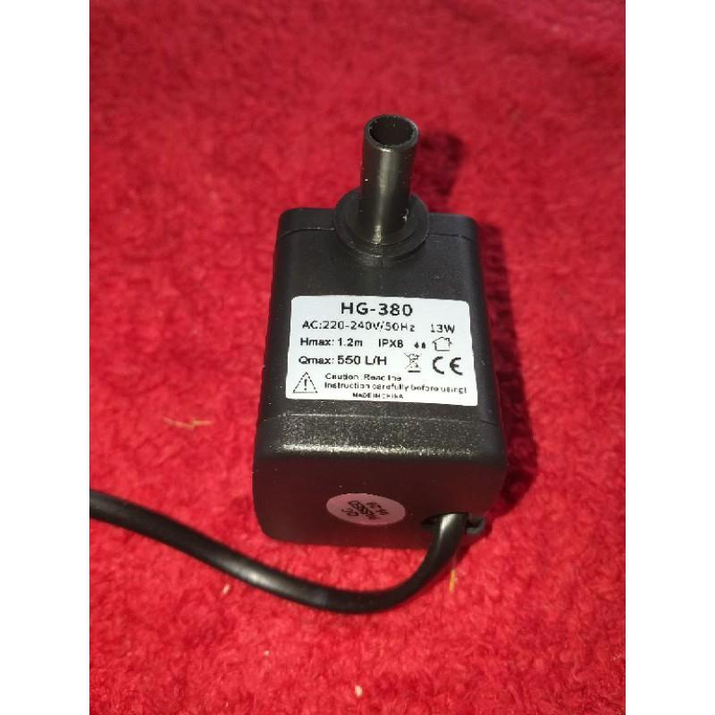 Máy bơm nước bể cá mini và quạt hơi nước 7w 9w 13w 18w - 220V