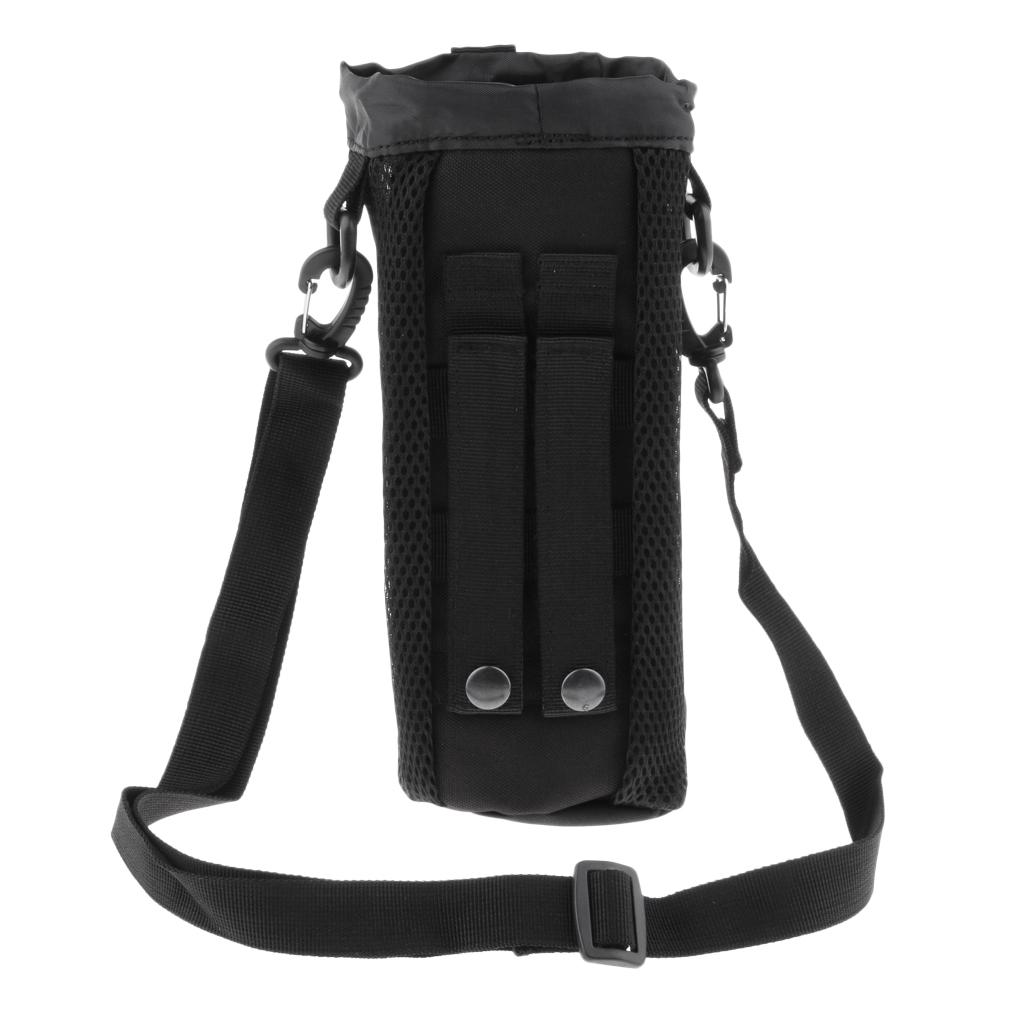 Outdoor Sport Molle Water Bottle Bag Pouch Holder Carrier Kettle Pack 750ml
