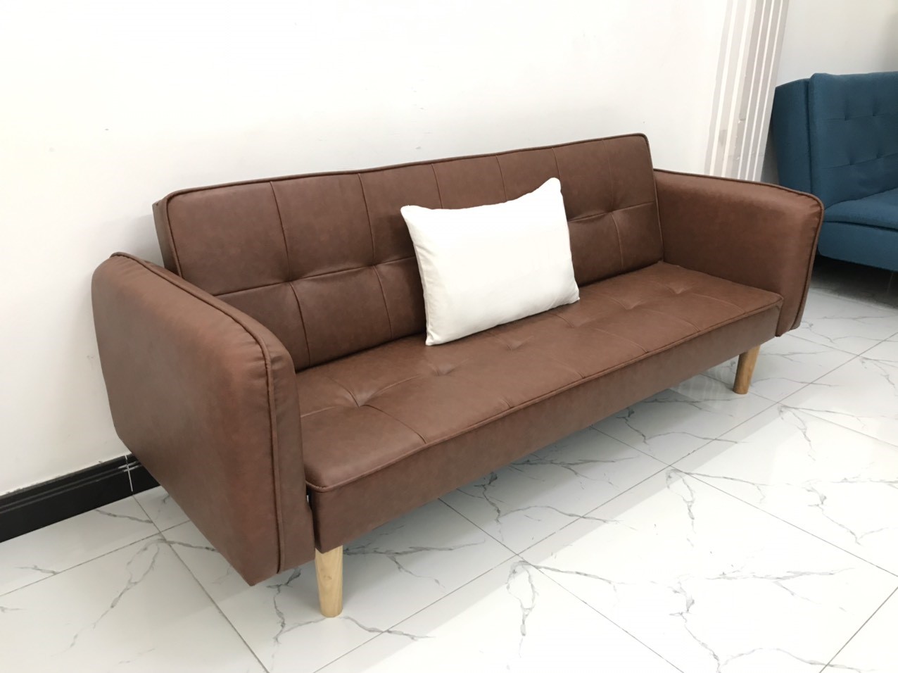 Ghế dài sofa bed tay vịn phòng khách sivali11 sopha