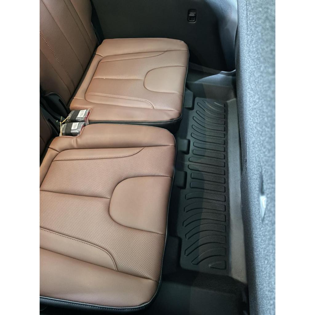 Thảm lót sàn cho xe Hyundai Santafe 2019- đến nay , chất liệu TPE cao cấp
