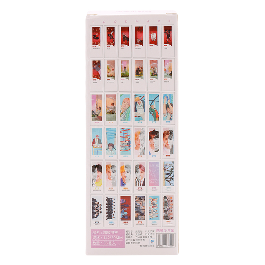 Bộ Bookmark Ban Nhạc BTS Mới