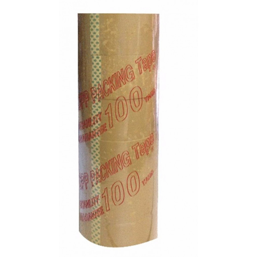 Lốc 6 cuộn Băng keo Đục loại 100 yard, 4P8