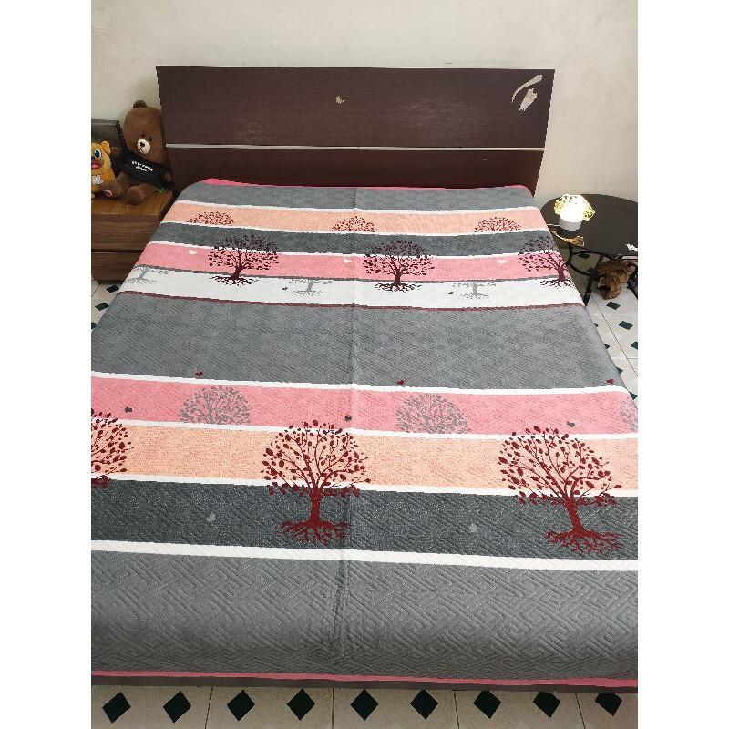 CHĂN 1 MẶT NỈ NHUNG, 1 MẶT COTTON 100%