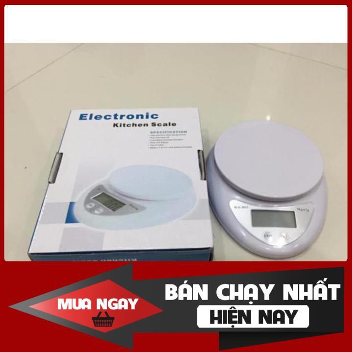Cân Tiểu Ly 5 Kg Electronic Kitchen Scale – cân thực phẩm gia vị nhà bếp tiện dụng
