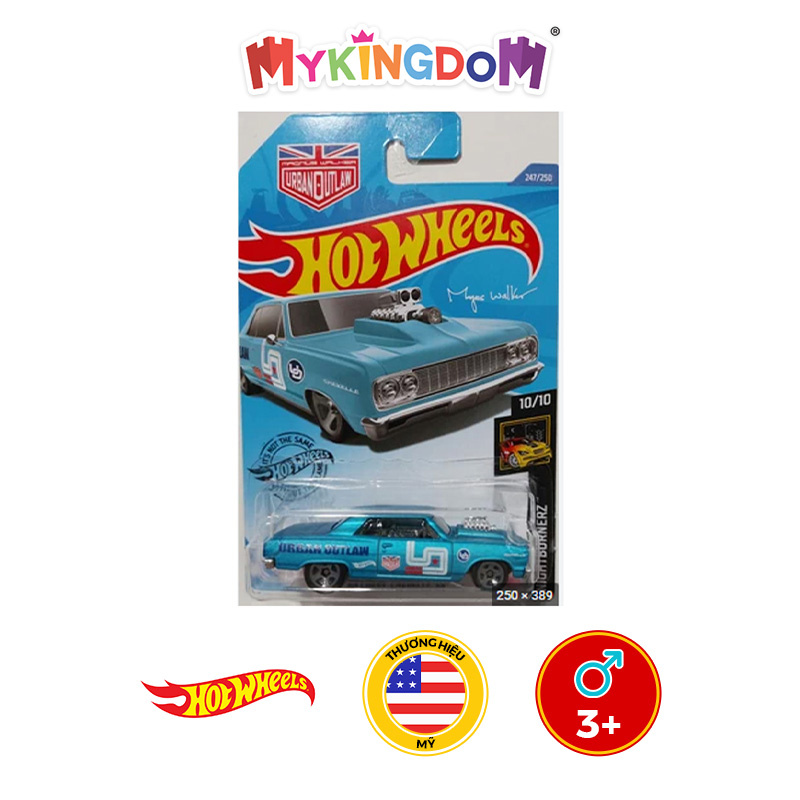 Đồ Chơi HOT WHEELS Siêu Xe Hw Ultra Hots - 64 Chevy Chevelle Ss HLH93/HDG52