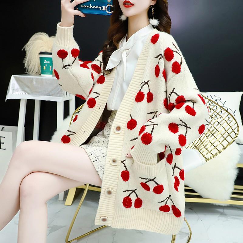 Áo Khoác Len Cardigan Nữ From Rộng Dáng Dài Đẹp - Hàng Quảng Châu Cao Cấp