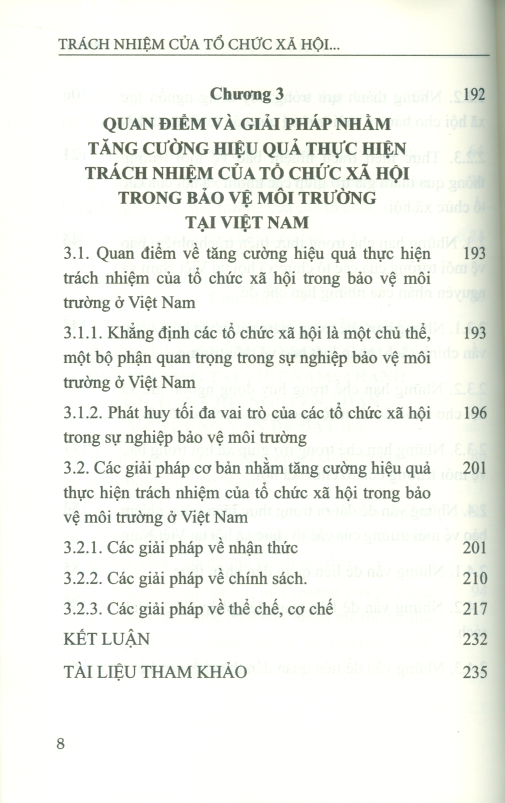 Trách Nhiệm Của Tổ Chức Xã Hội Trong Bảo Vệ Môi Trường Tại Việt Nam Hiện Nay (Sách Chuyên Khảo)