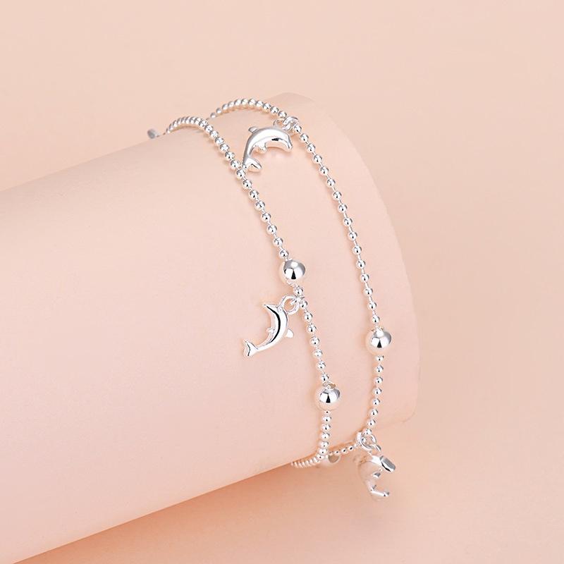 Vòng lắc tay nữ thiết kế cách điệu hình cá thời trang ANTA ATJ9032