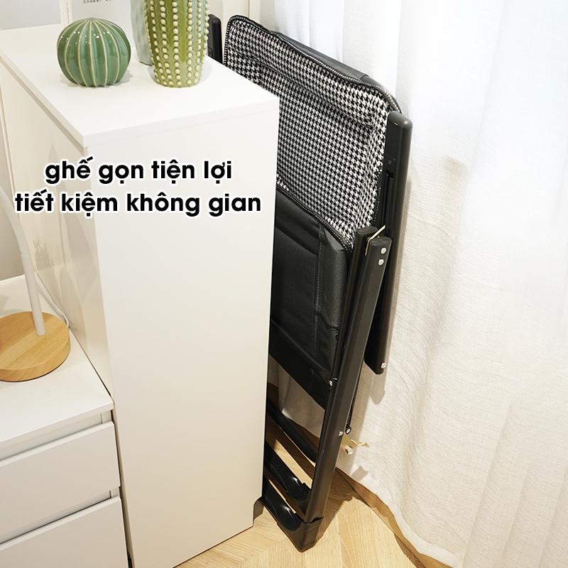 Ghế thư giãn gấp gọn Pehouse PH2305, ghế thư giãn nâng hạ độ cao tùy chỉnh thành giường nằm, tặng đôn gác chân - Nhà Đẹp PeHouse