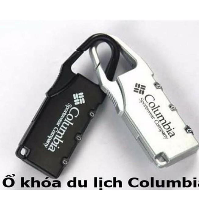 Ổ KHÓAMIỄN PHÍ VẬN CHUYỂN Ổ KHÓA SỐ MINI DU LỊCH COLUMBIA KHÓA BALO VALY TÚI XÁCH CAO CẤP TIỆN DỤNG