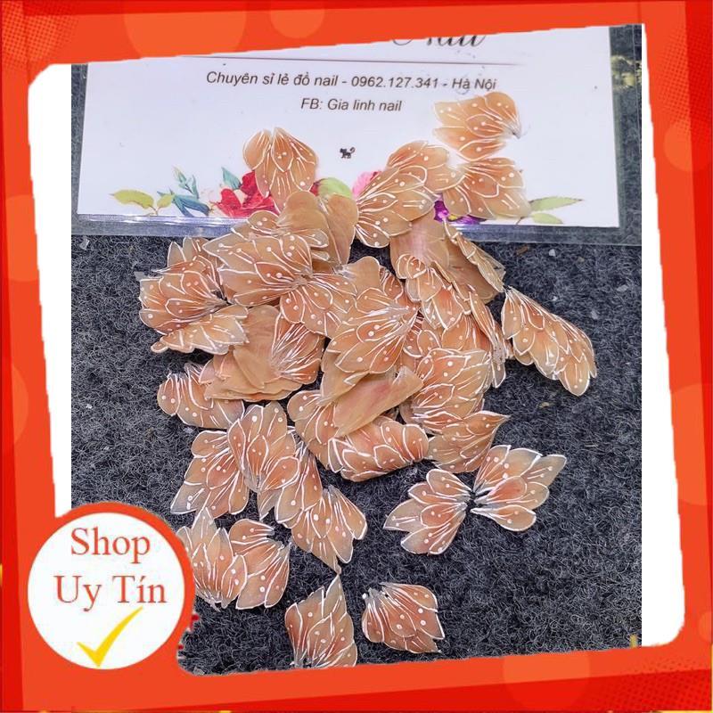 Hoa bột nail gắn móng tay| Hoa ẩn chân ( set 2 bông/10 bông