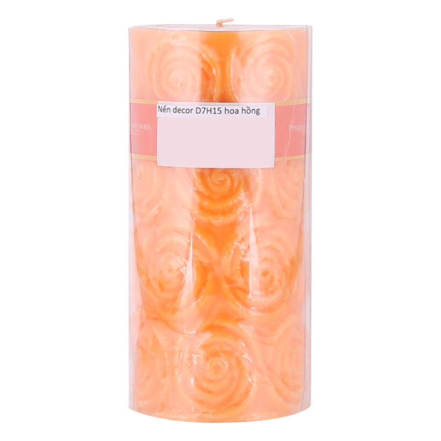 Nến Thơm Decor Hoa Hồng Strawberry Miss Candle Ftramart D7H15