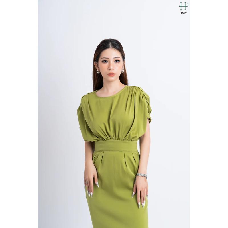 Đầm lụa suông đặc sắc -D19