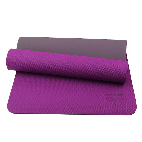 Thảm Tập Yoga Zera Mat 8mm 2 Lớp Màu Tím