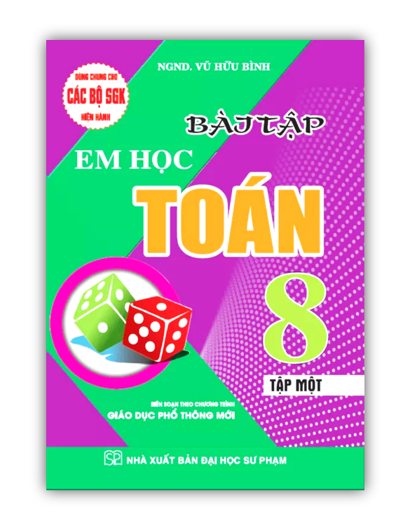 Sách - Bài Tập Em Học Toán Lớp 8 - Tập 1