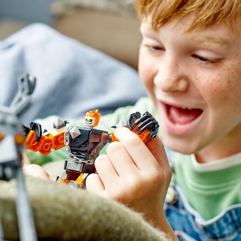 Đồ Chơi Lắp Ráp LEGO Superheores Xe Đua Mô Tô Của Ma Tốc Độ 76245