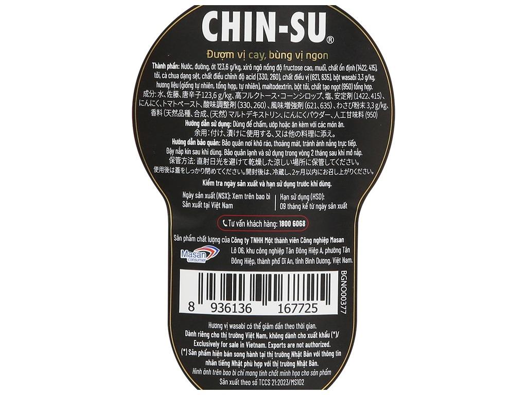Tương Ớt Chinsu Wasabi
