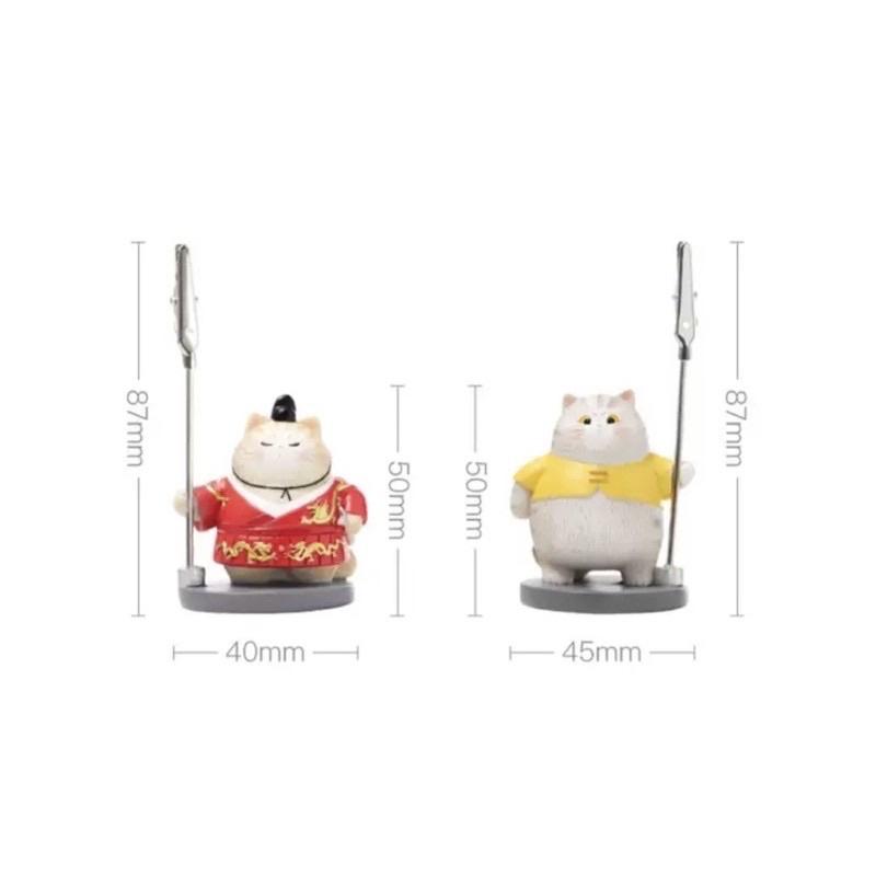 Mèo bảo vệ tử cấm thành thư mục ghi nhớ ,mô hình dễ thương trang trí