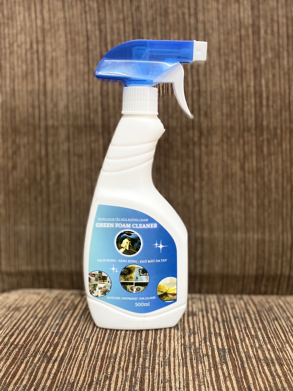 Chai tẩy rửa không chạm tiện dụng- chai 500ml