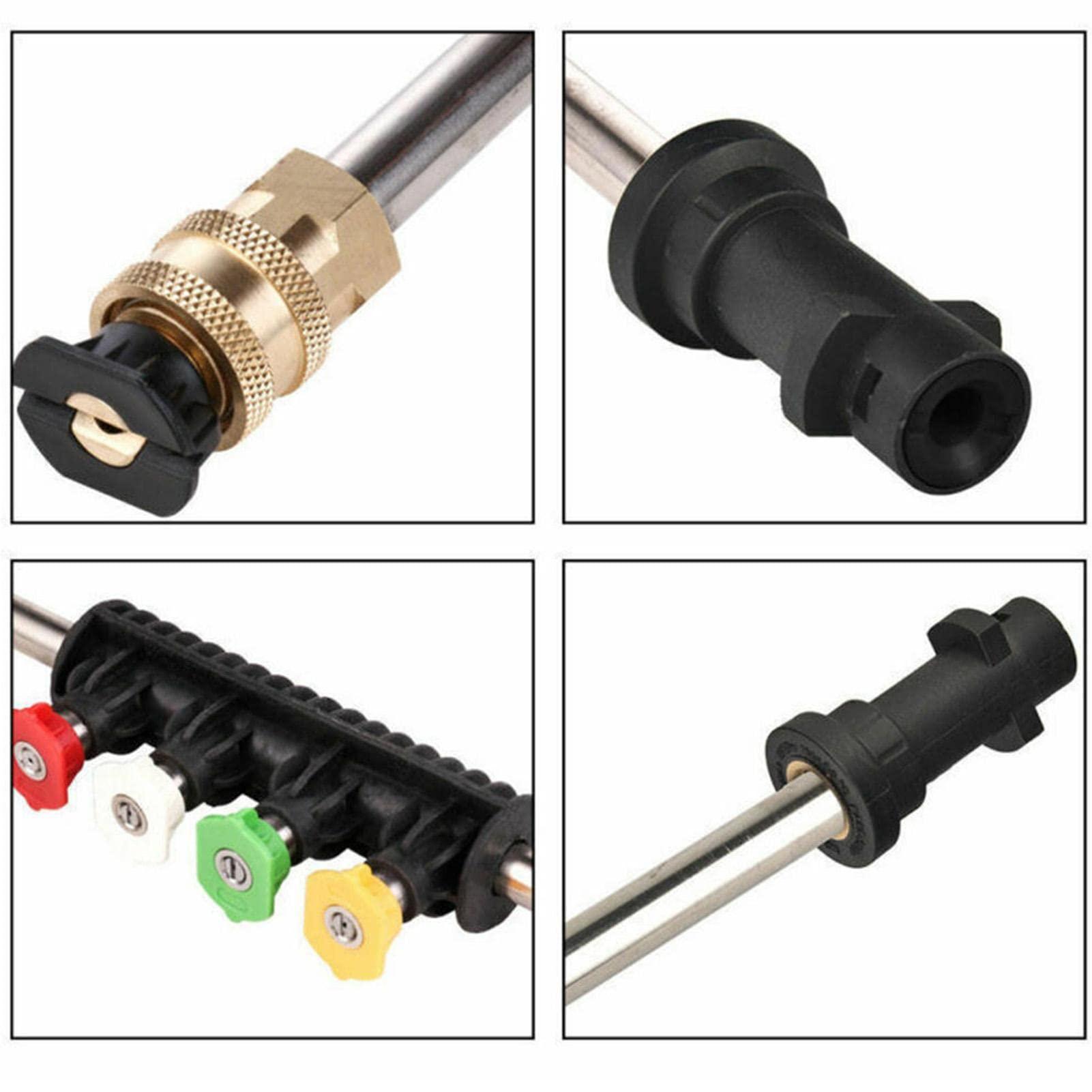 Đầu Vòi Máy Rửa Áp Lực, Mẹo Máy Rửa Áp Lực - Dụng Cụ Xoay Vòi Phun, Máy Phun Áp Lực Xoay Vòi Phun Với 5 Đầu Vòi Phun, 3600 PSI