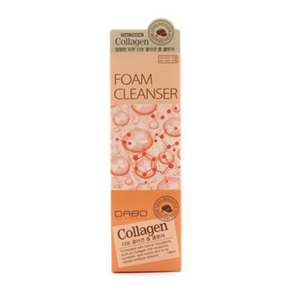 Sữa rửa mặt tái tạo da Collagen Cao cấp Hàn Quốc 180ml + Móc khoá