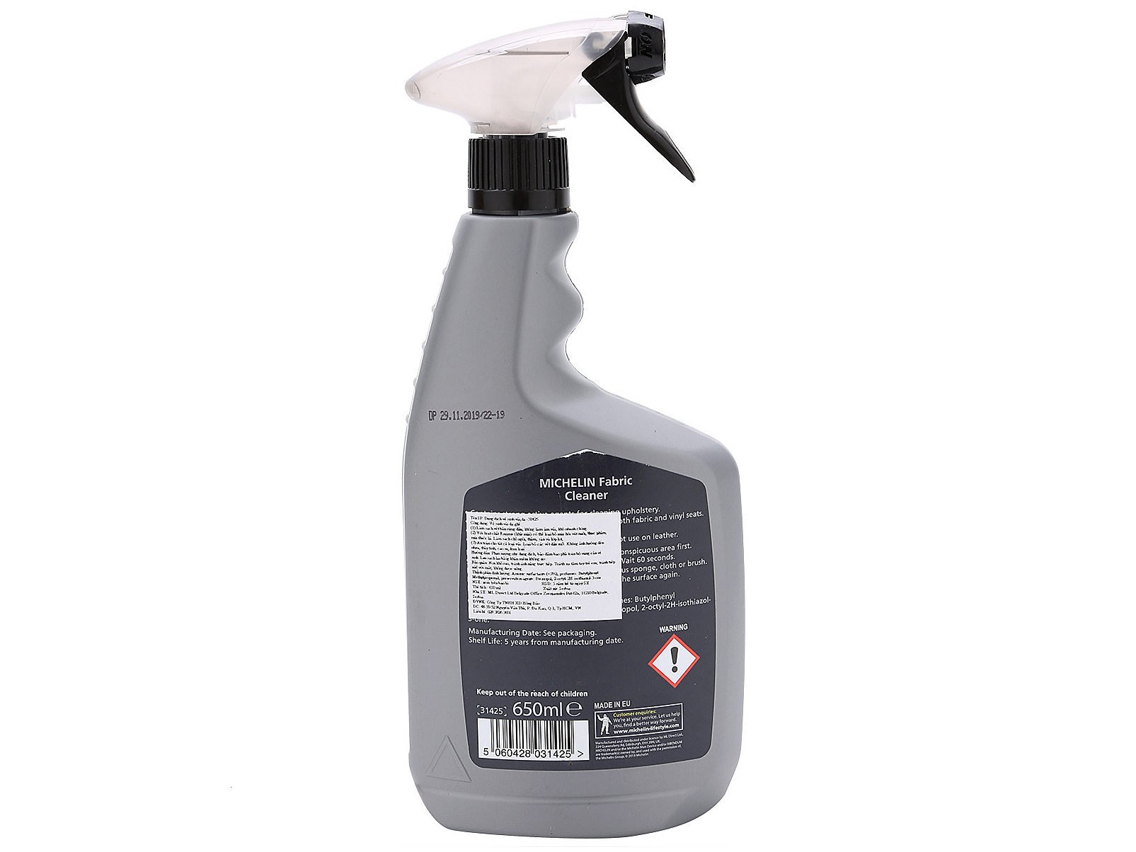 Chai vệ sinh nội thất Michelin Fabric Cleaner W31425 - 600ml