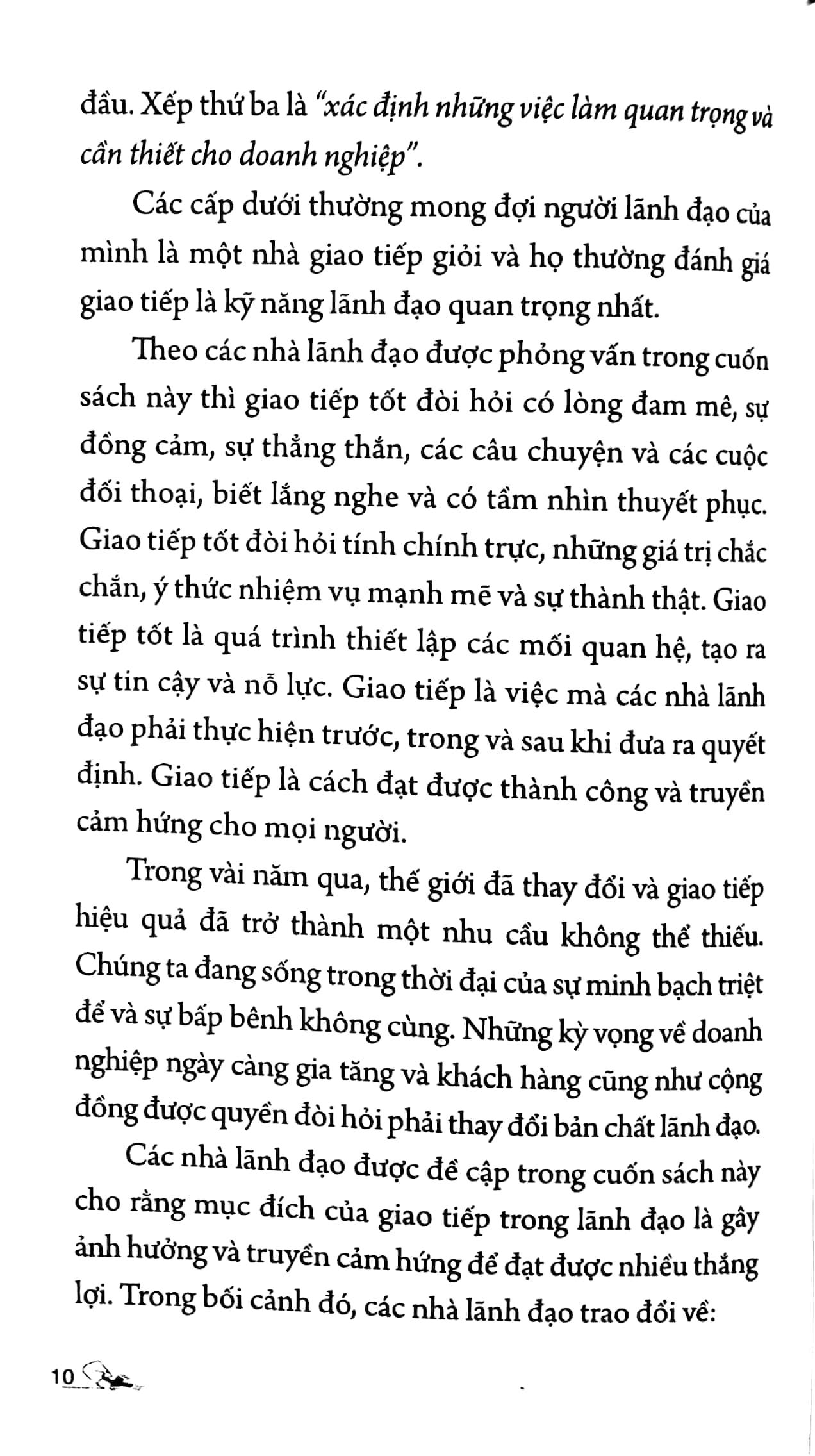 Ngôn Ngữ Của Nhà Lãnh Đạo