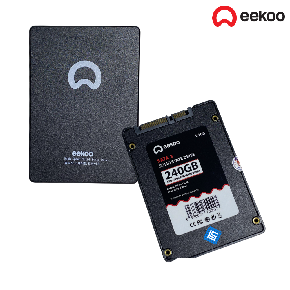 Ổ cứng SSD 240Gb EEKOO Sata III, 6 Gb/s, 2"5 Inch , Công nghệ 3D MLC NAND, Hàng nhập khẩu