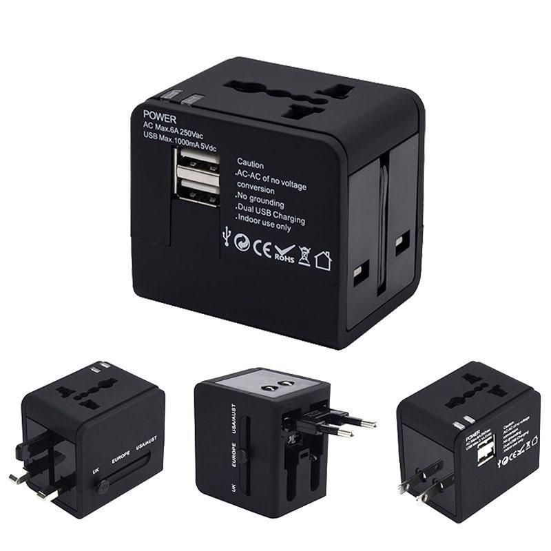 Cốc Sạc Hai Cổng USB 2.1A Đa Năng Tiện Dụng Khi Đi Du Lịch