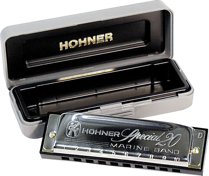 Kèn harmonica diatonic 10 lỗ Special 20 Progressiver (Key C)-Hàng nhập Đức