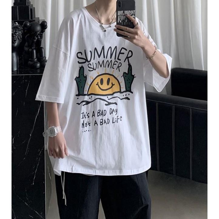 ÁO THUN, ÁO PHÔNG TAY LỠ UNISEX FORM RỘNG OVERSIZE ANIME SUMMER M557 KIWI SHOP chip SHOP