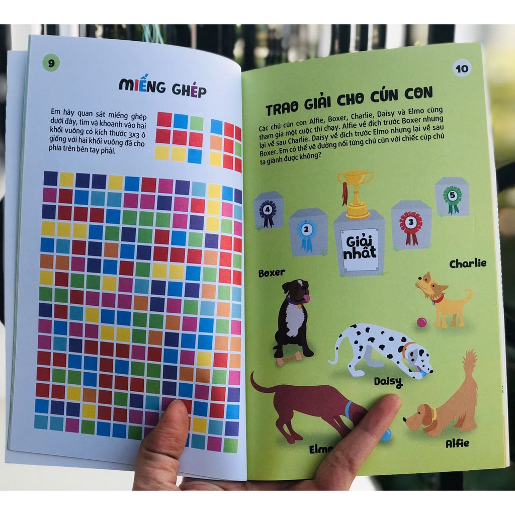 Sách - Combo 4 cuốn phát triển tư duy cho bé ( từ 6 -13 tuổi )