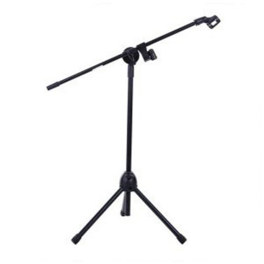 Chân đế micro đứng Boom Mic Stand Đen - Chân mic 2 tầng điều chỉnh độ cao, gọn nhẹ cho mọi micro