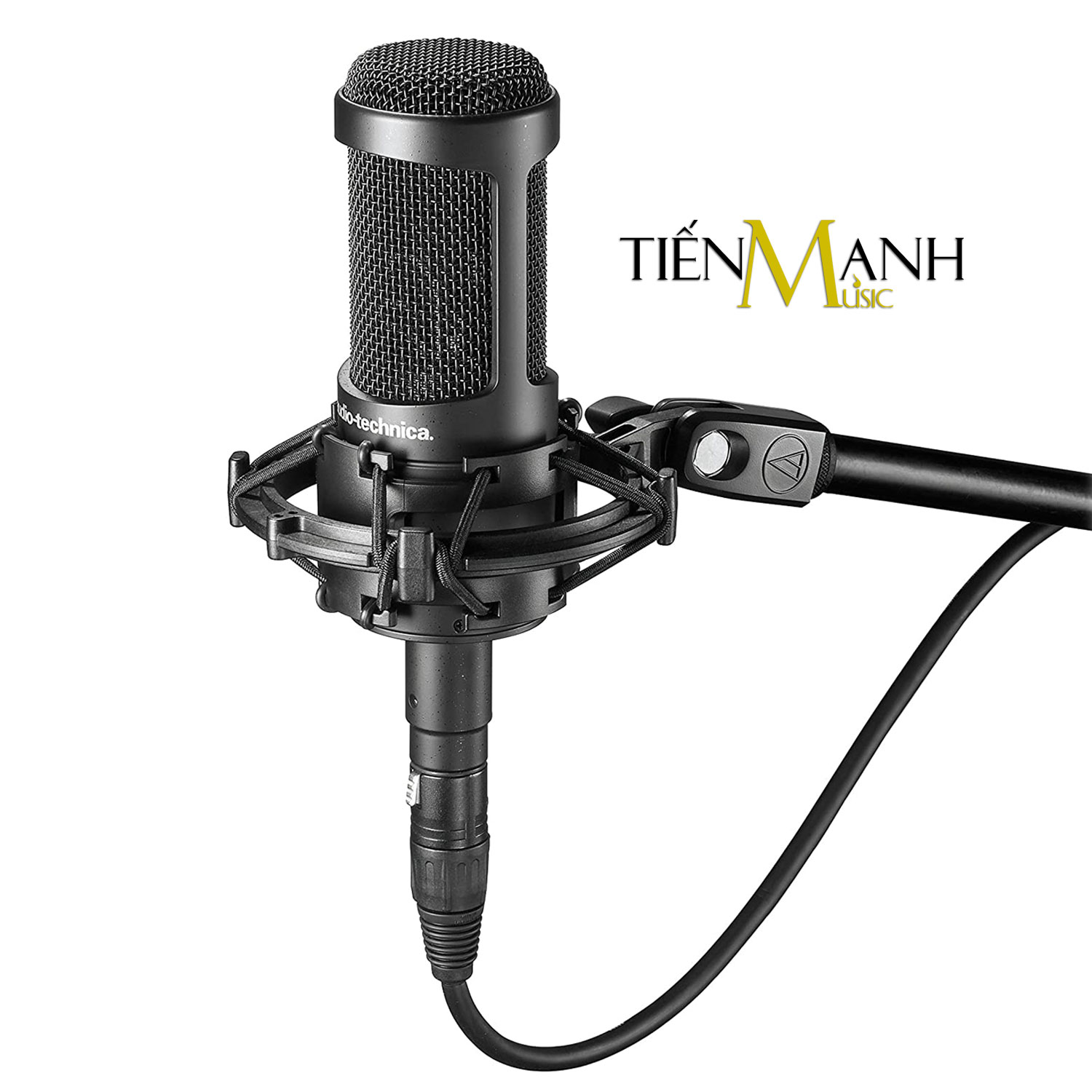 Micro AT2035 Audio Technica Mic Condenser Thu Âm Phòng Studio, Microphone Cardioid AT-2035