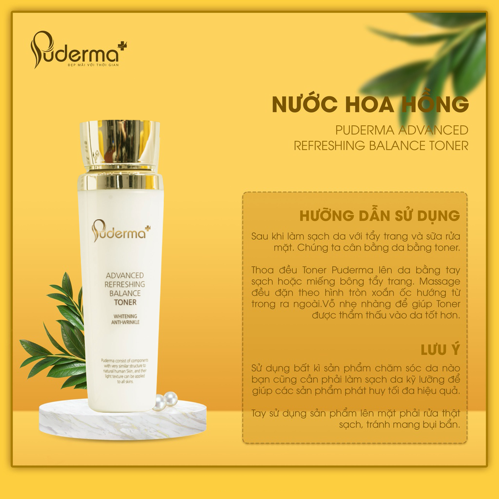 Combo dành cho da khô và da bong tróc: sữa rửa mặt Puderma, toner Puderma, và sữa dưỡng Puderma