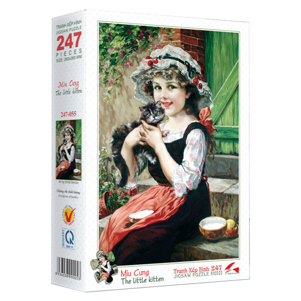 Tranh xếp Hình Tia Sáng Miu Cưng