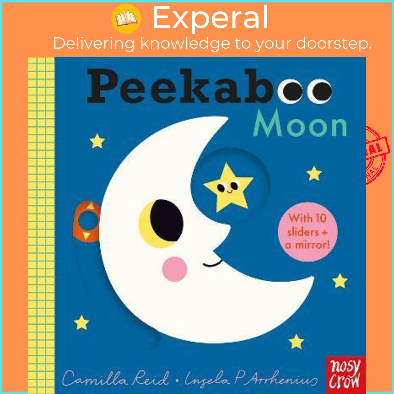 Sách - Peekaboo Moon by Camilla Reid (UK edition, paperback)