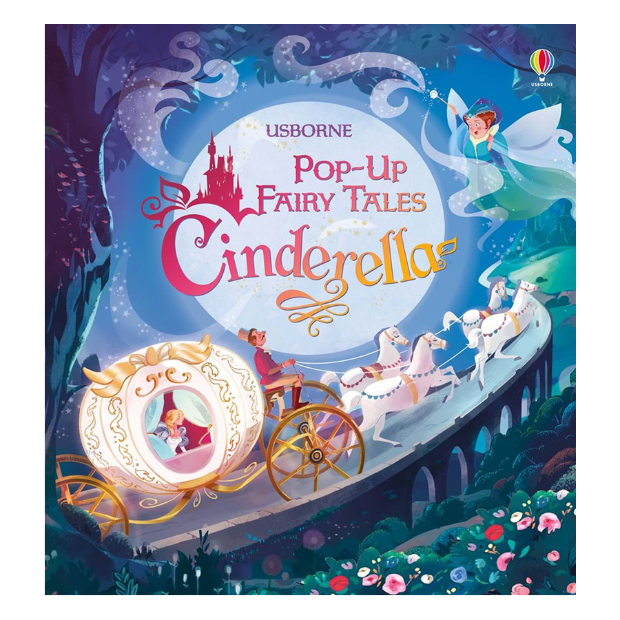 Hình ảnh Sách tương tác tiếng Anh - Usborne Pop-up Fairy Tales Cinderella