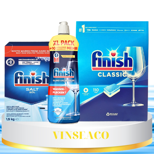 COMBO FINISH: VRB Classic 110 viên + Muối 1,2kg + Bóng 750ml