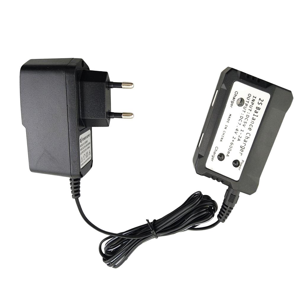 Phích Cắm EU-RC Máy Bay Module 2 trong 1 Pin Lipo Cân Bằng Adapter Sạc