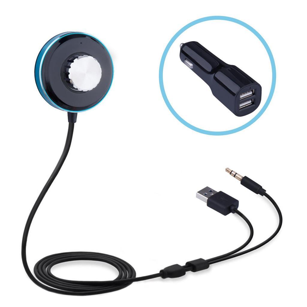 Bluetooth Audio Receiver v4.0 Car Music Receiver with USB Car Charger