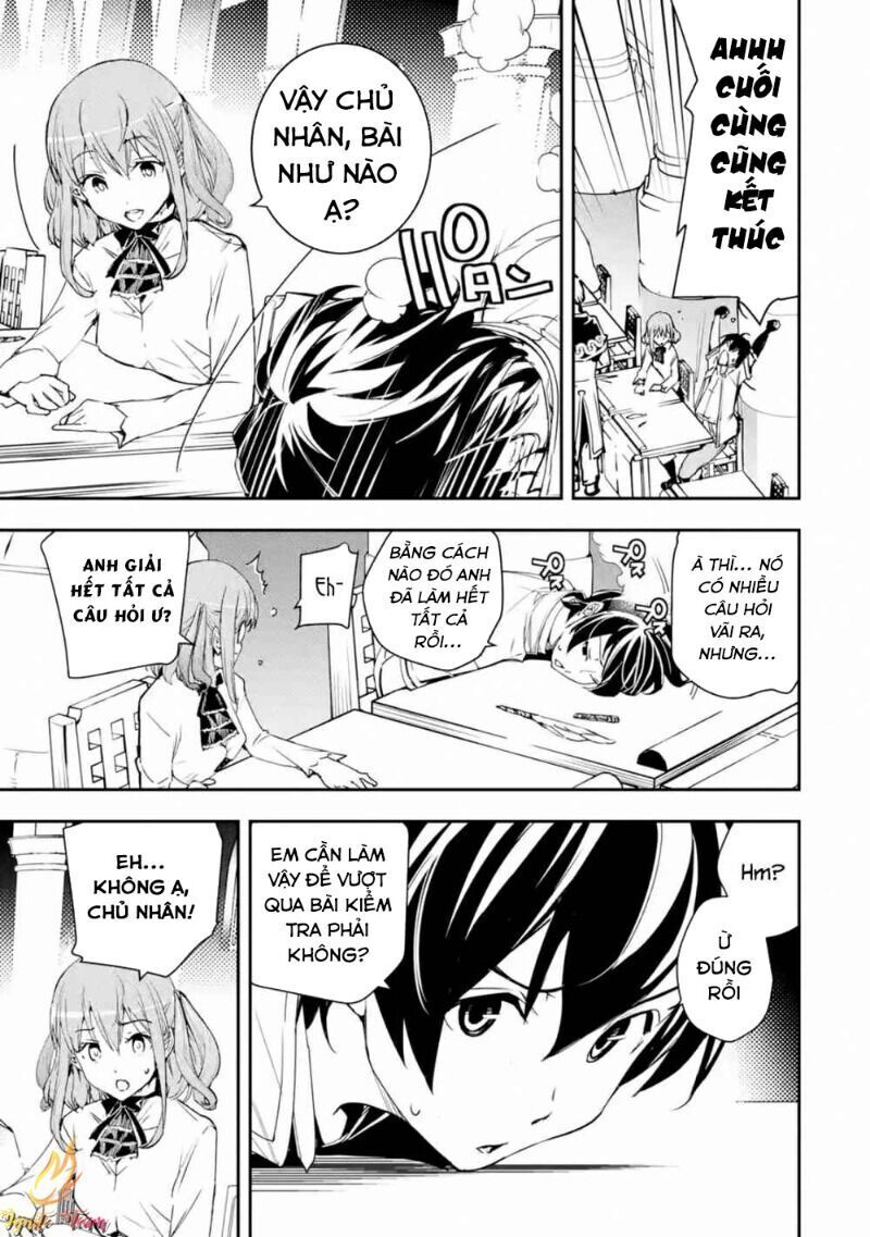 nhà hiền triết vô song chưa thành công về mặt học thuật ~ một phù thủy s-rank gian lận sau tái sinh chapter 11 37