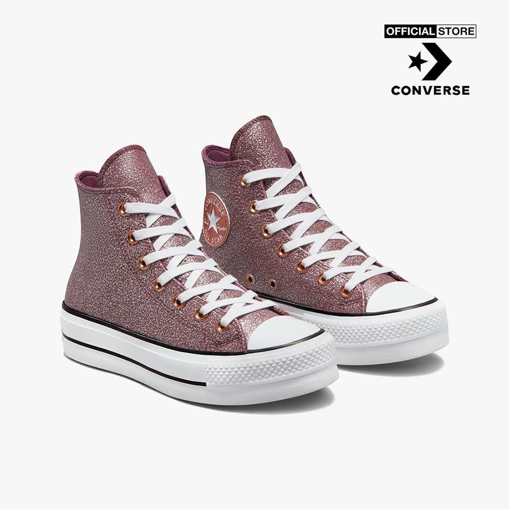 CONVERSE - Giày sneakers cổ cao nữ Chuck Taylor All Star Lift A03240C