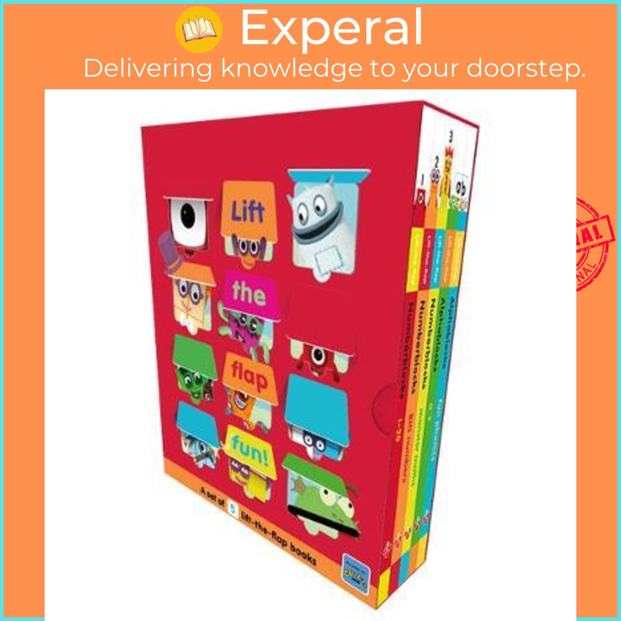 Sách - Numberblocks and Alphablocks 5 Book Lift-the-Flap Set by Sweet Cherry Publishing