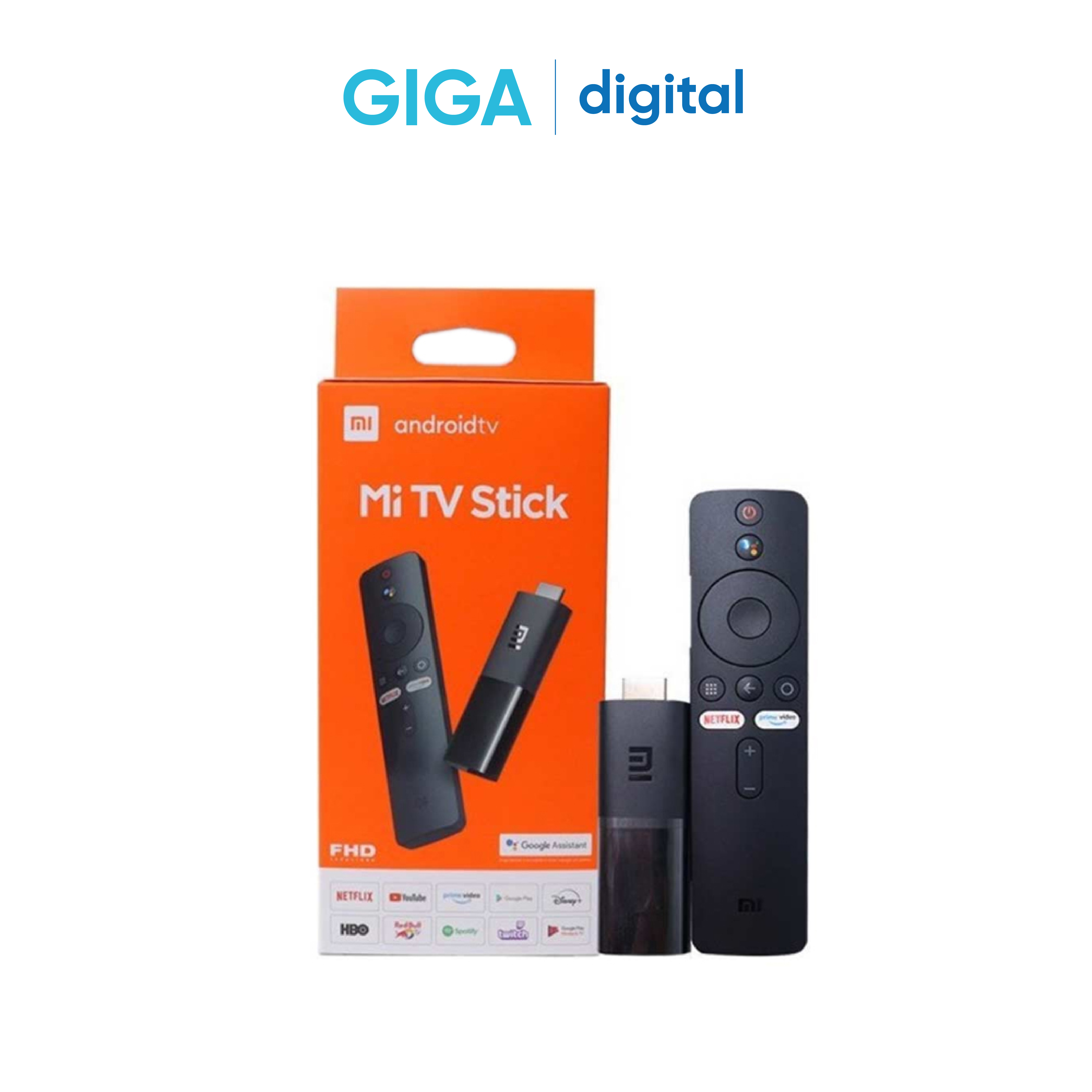 Điều khiển Tivi  Xiaomi Mi TV Stick 4K - RAM 2G siêu mượt - Bản Quốc Tế Tiếng Việt tìm kiếm giọng nói