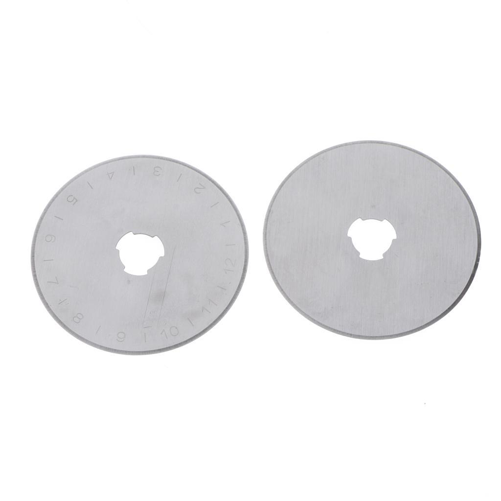 Rotary 10x 45mm Rotary Cutting Refill Blade Straight Edge